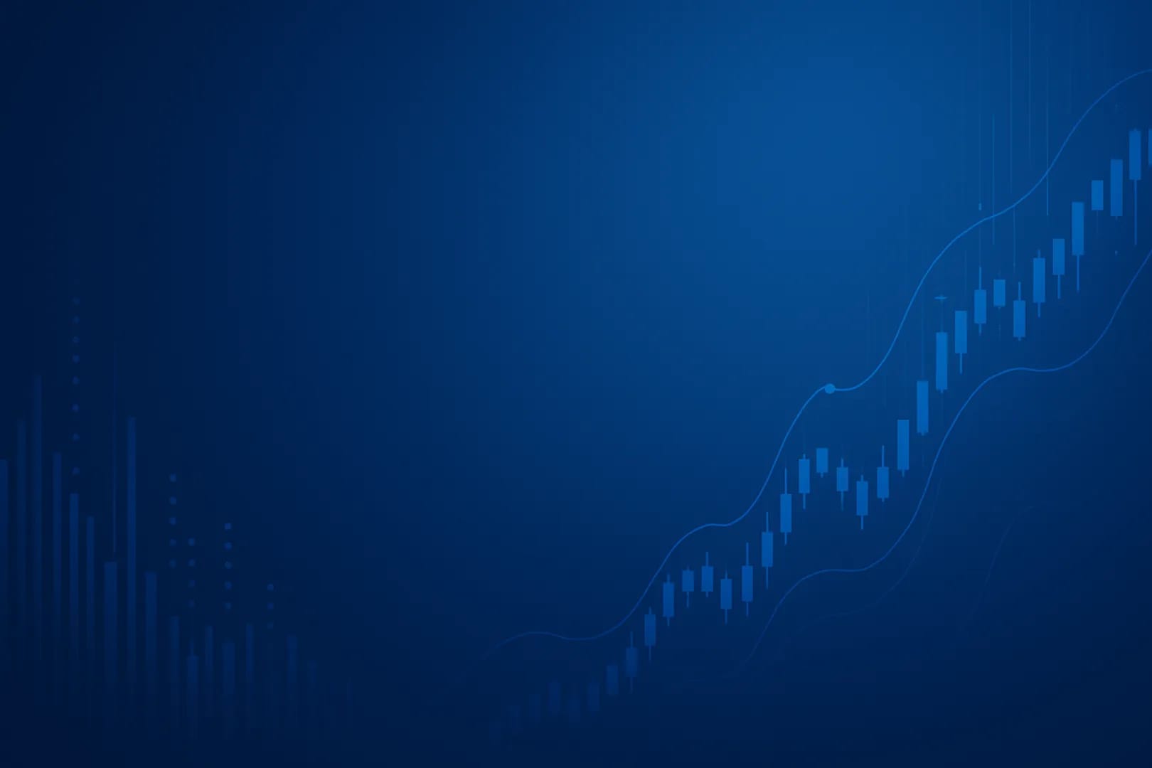 Market chart background